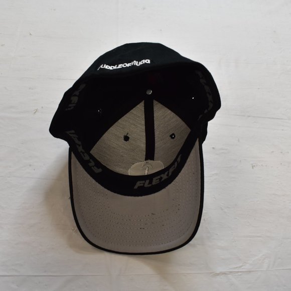 Puddle Of Mudd Mens FlexFit Embroidered Arrow In Circle Logo Hat Cap New S/M - Picture 7 of 7